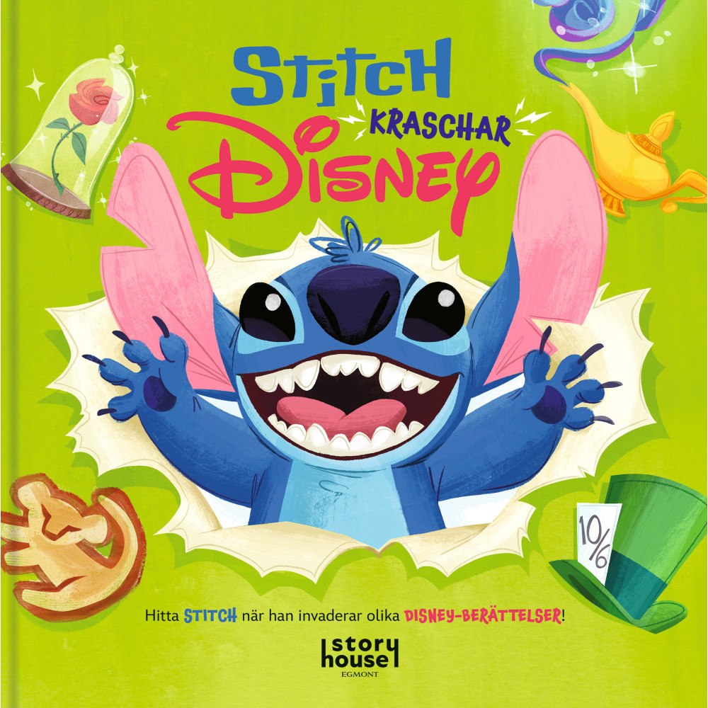 Egmont Story House Stitch kraschar Disney (bok, kartonnage)