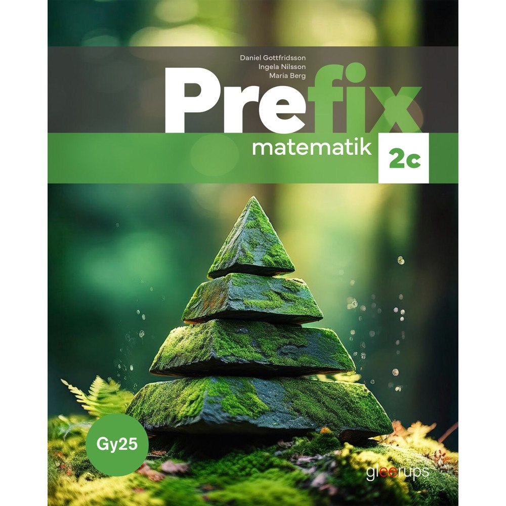 Daniel Gottfridsson Prefix matematik 2c, bok, Gy25 (häftad)