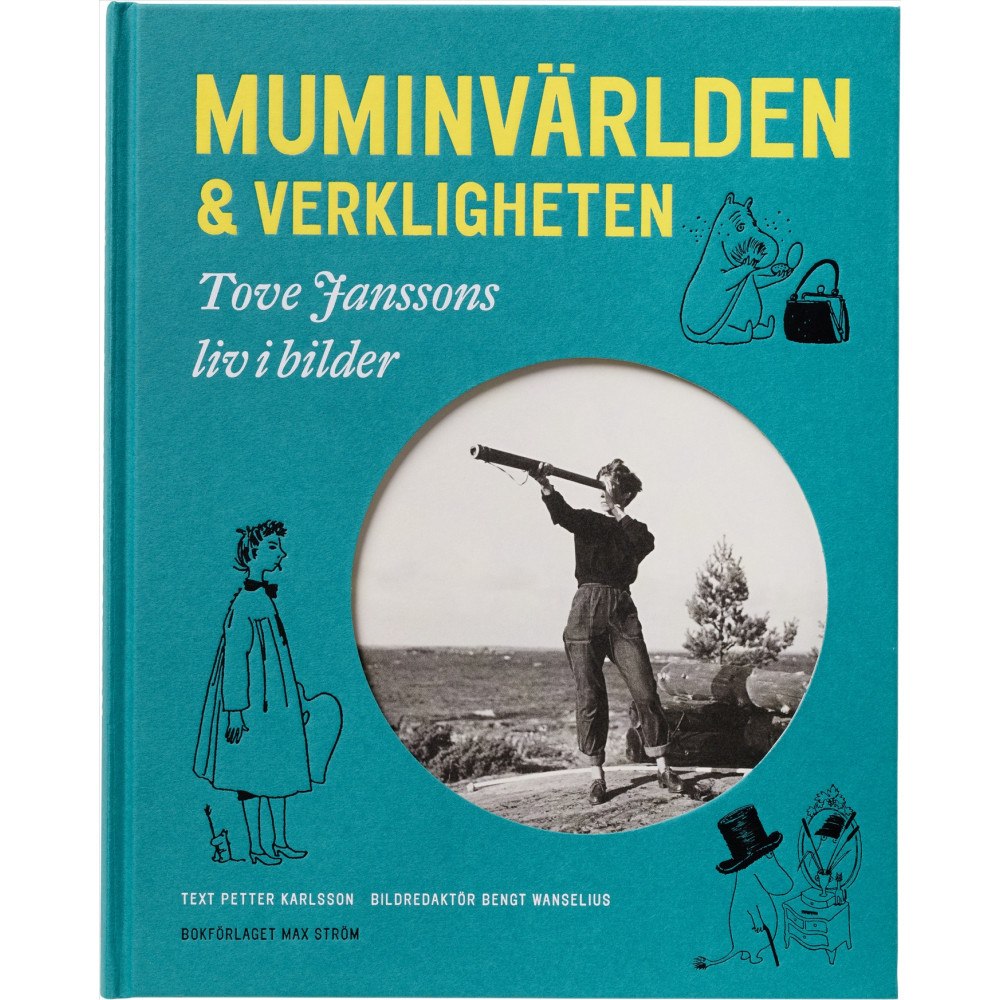 Petter Karlsson Muminvärlden och verkligheten - Tove Janssons liv i bilder (inbunden) (Skadad)