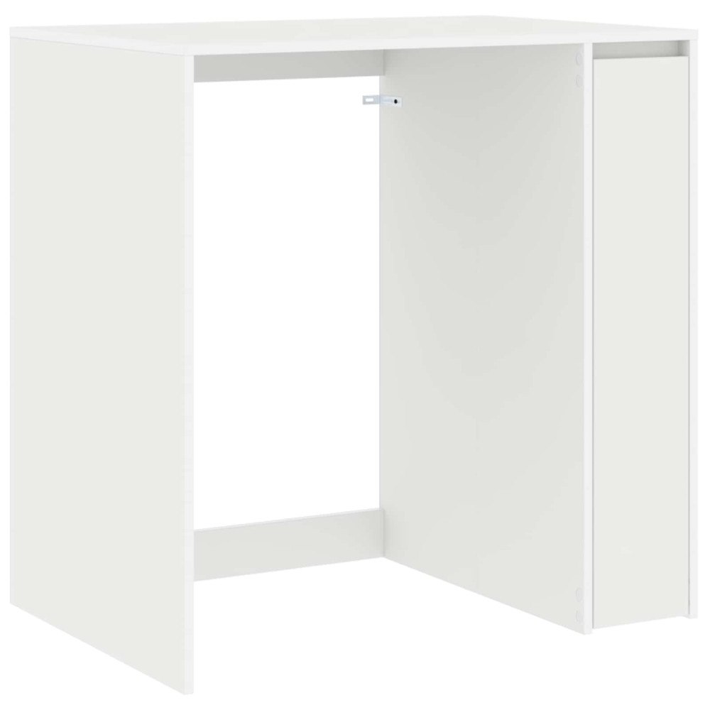 vidaXL Tvättmaskinskabinet Vit 87 x 60 x 89 cm Konstruerat trä