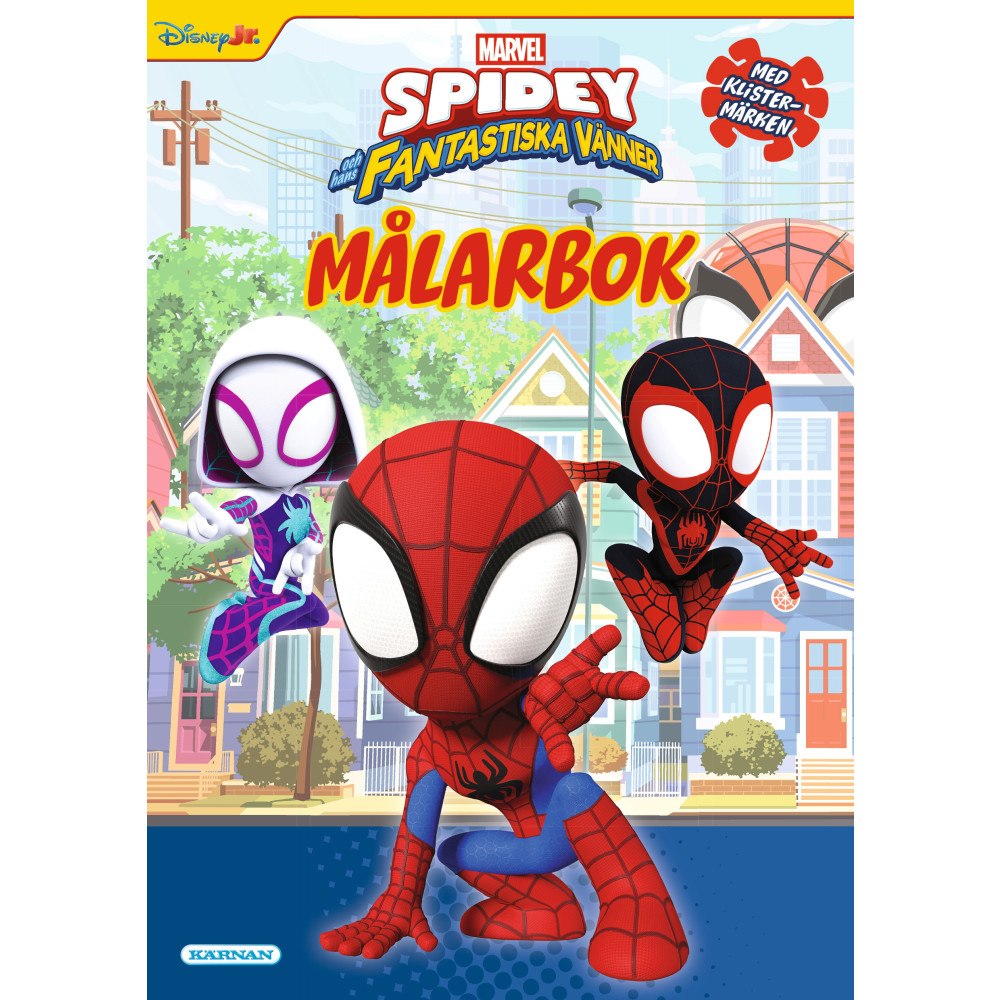 Egmont Story House Målarbok Spidey och hans fantastiska vänner (häftad)