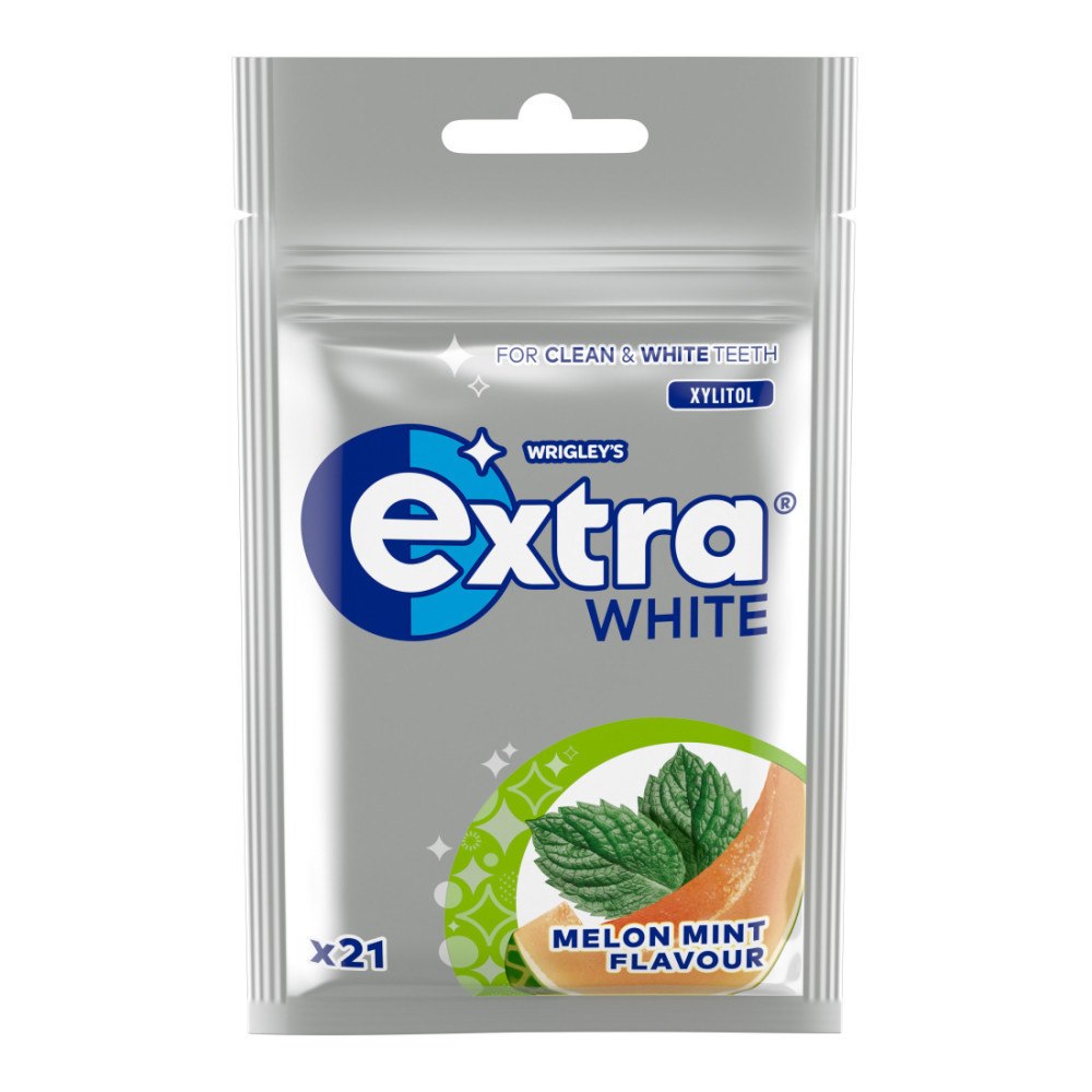 WRIGLEY'S Extra White Melon Mint 29 g (Utgånget datum)