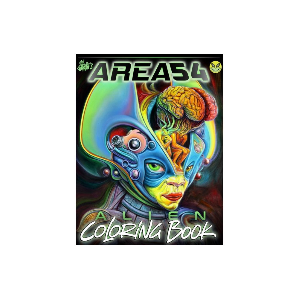 Last Gasp,U.S. Ron English's Area 54 Alien Coloring Book (häftad, eng)