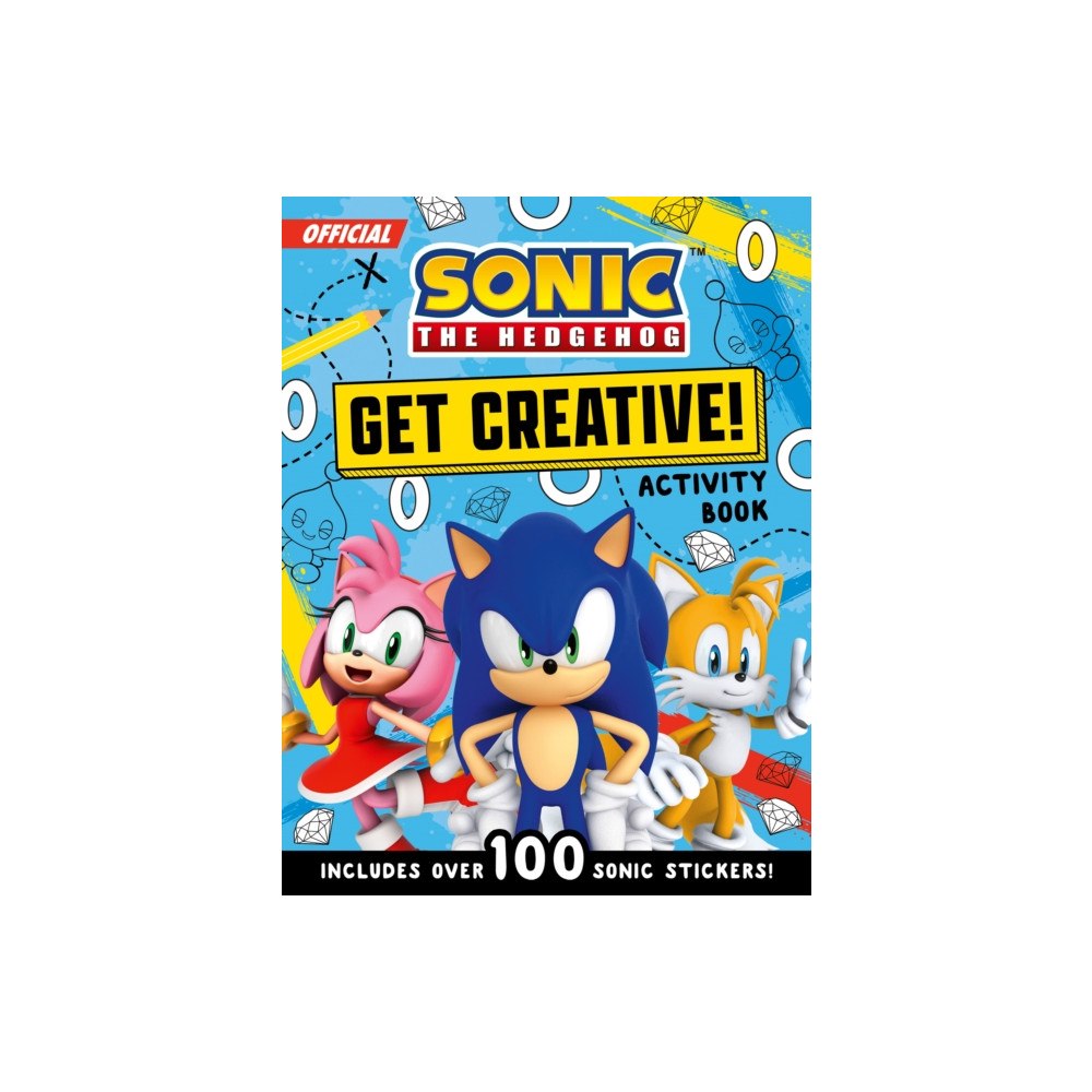 HarperCollins Publishers Sonic The Hedgehog Get Creative! Sticker Activity Book (häftad, eng)