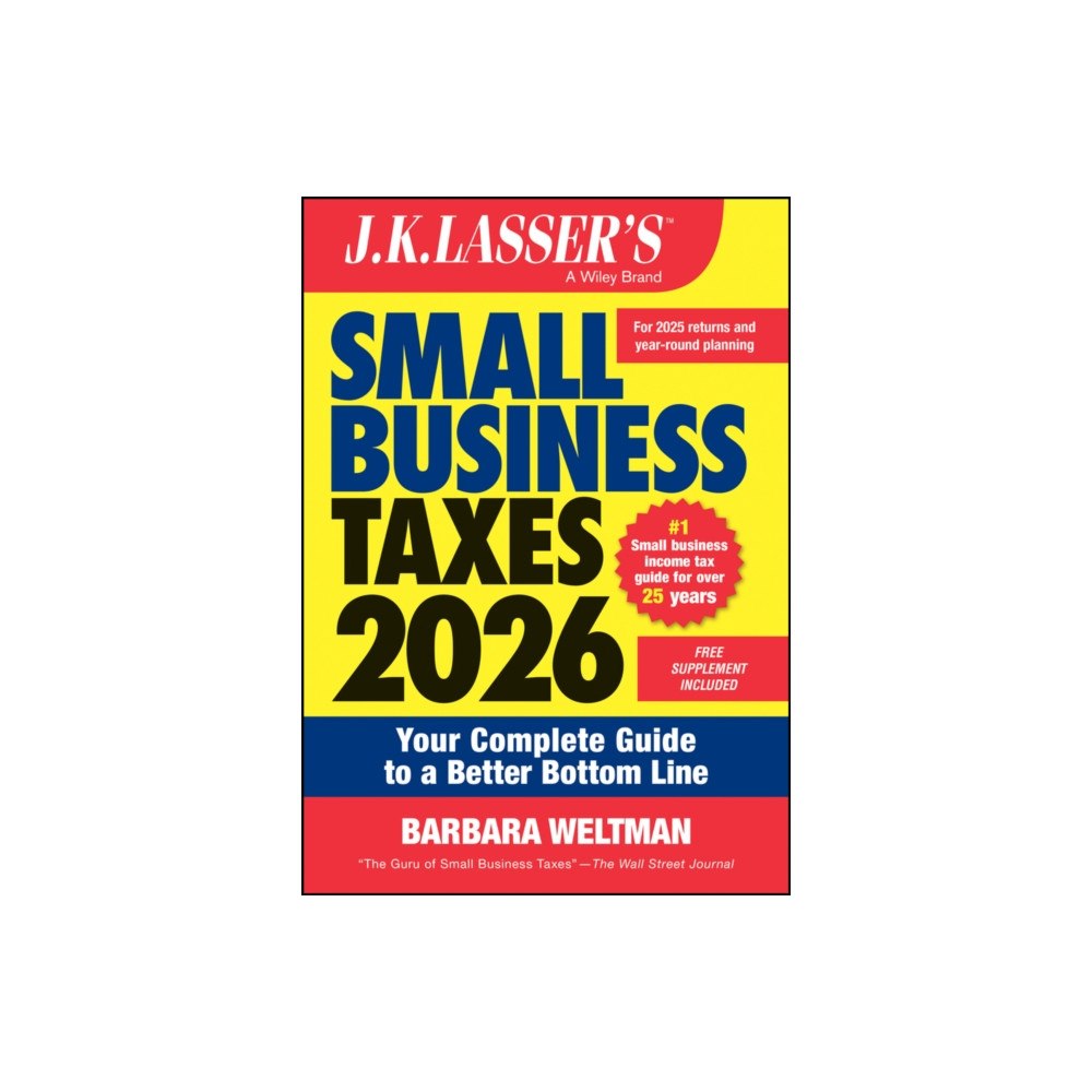 John Wiley & Sons Inc J.K. Lasser's Small Business Taxes 2026 (häftad, eng)