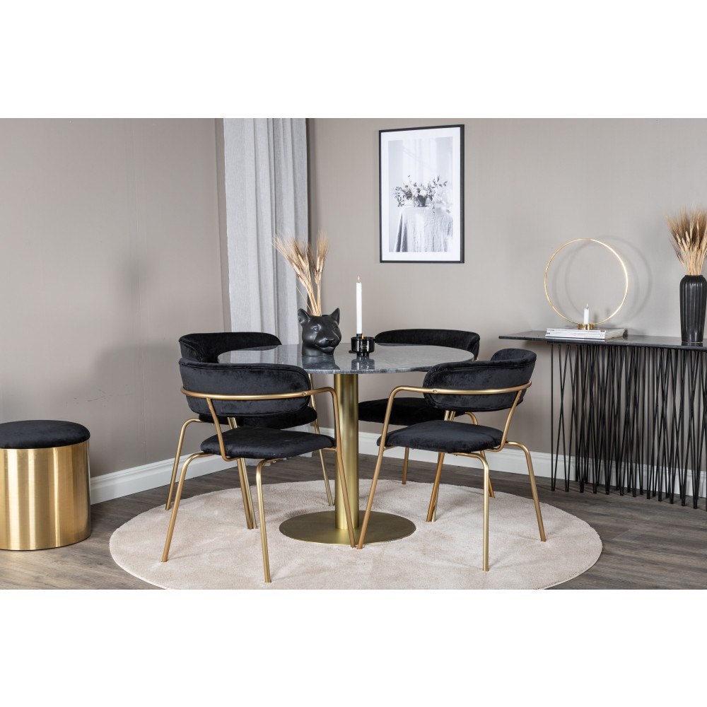 Venture Home Estelle Rund Matgrupp