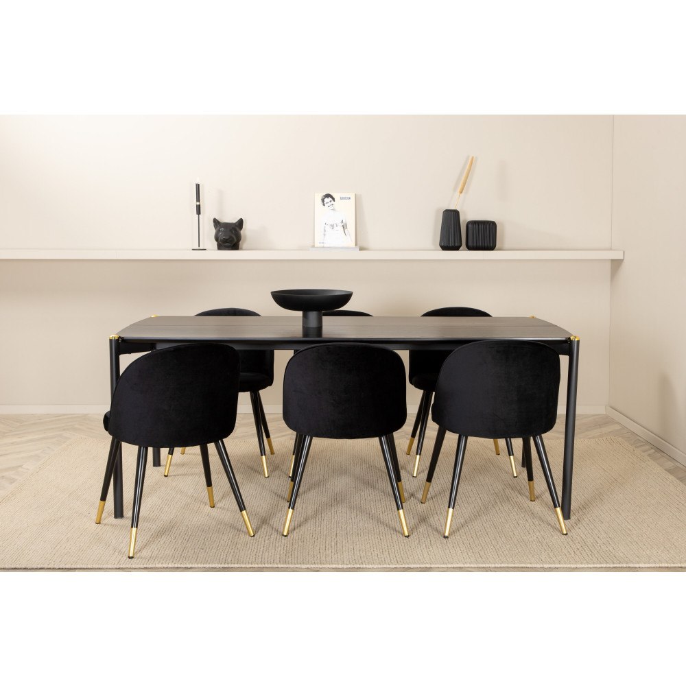 Venture Home Pelle Rektangulär Matgrupp