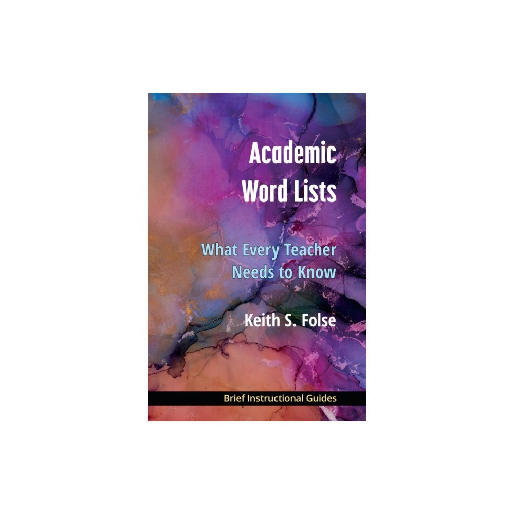 The University of Michigan Press Academic Word Lists (häftad, eng)