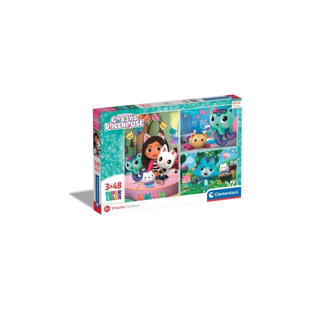 Clementoni Clementoni Gabby’s Dollhouse, 48 styck, Tecknade serier, 5 Å...