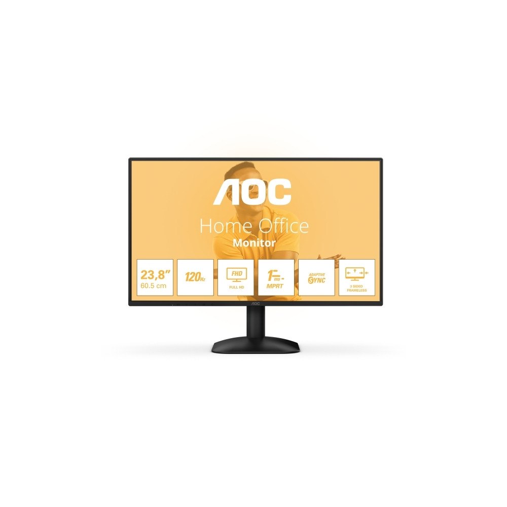 AOC AOC 24B31H, 60,5 cm (23.8"), 1920 x 1080 pixlar, Full HD, 4...