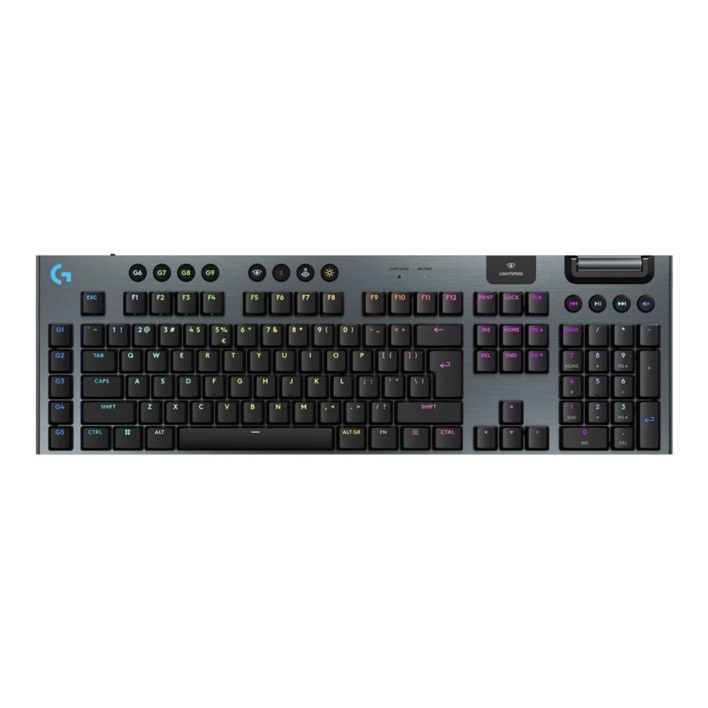 Logitech Logitech G G915 X - tangentbord - LIGHTSPEED - QWERTY - USA, internationellt - svart Inmatningsenhet