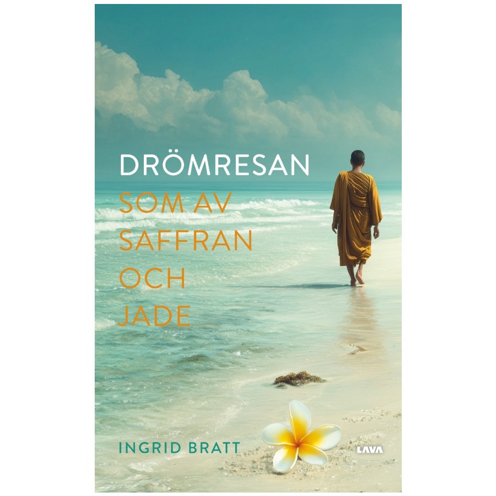 Ingrid Bratt Drömresan som av saffran och jade (bok, danskt band)