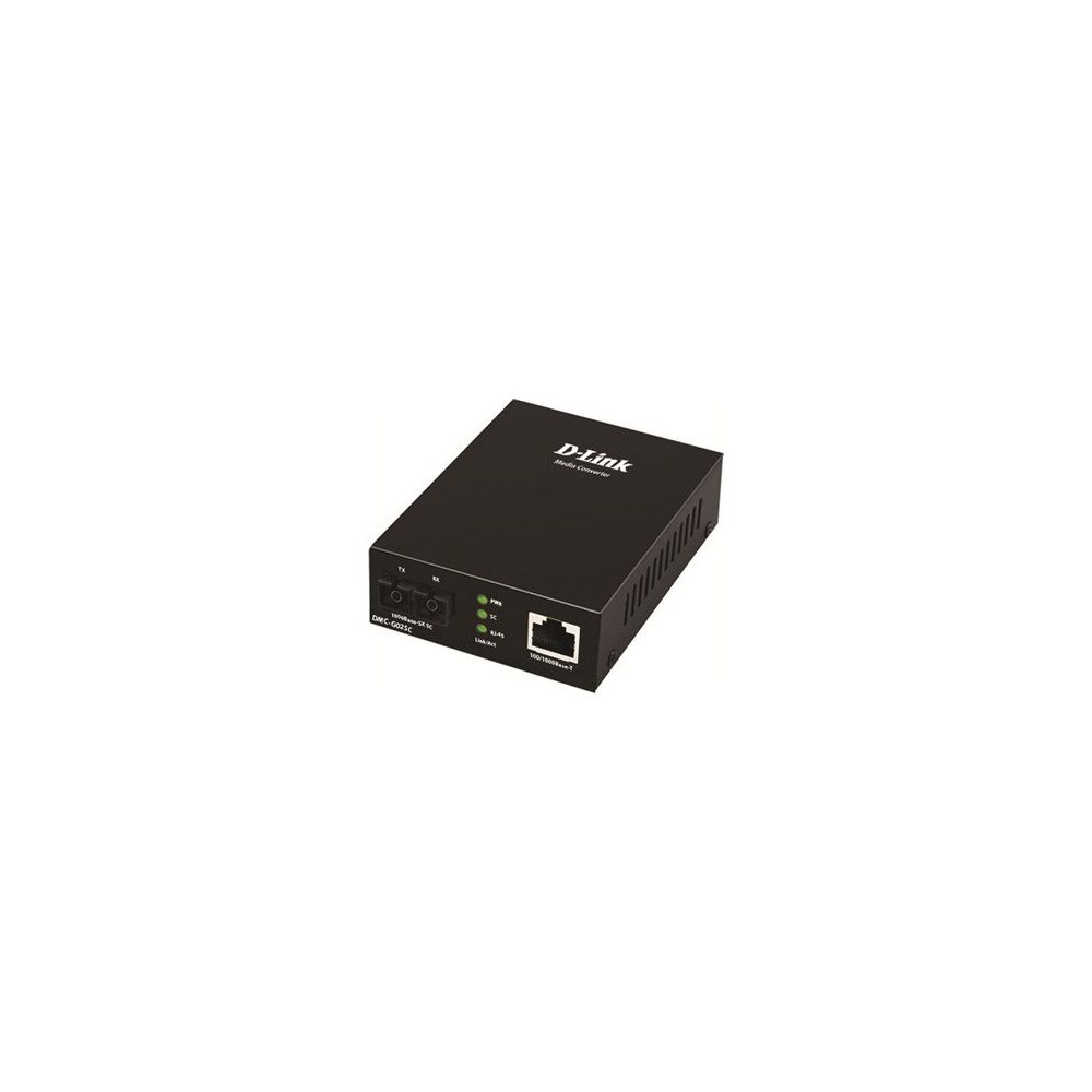 D-Link Systems D-Link DMC G02SC - fibermediekonverterare - 1GbE