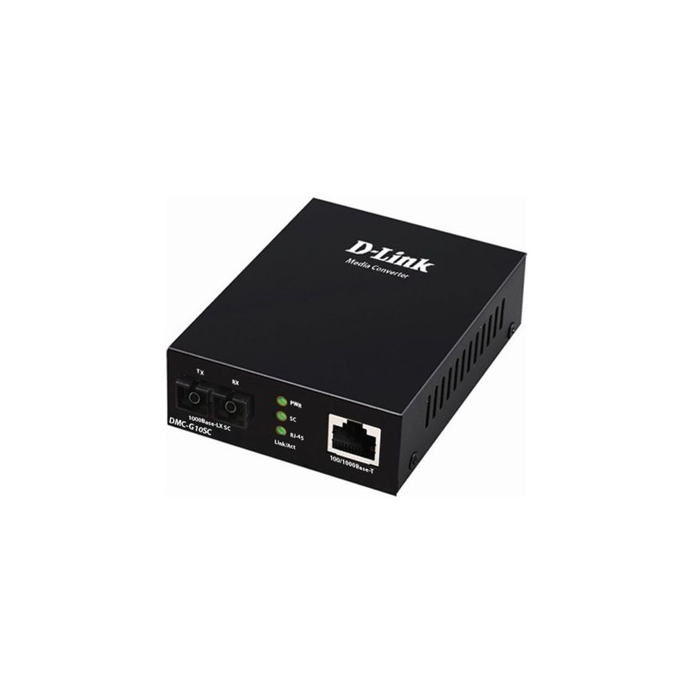 D-Link Systems D-Link DMC G10SC - fibermediekonverterare - 1GbE