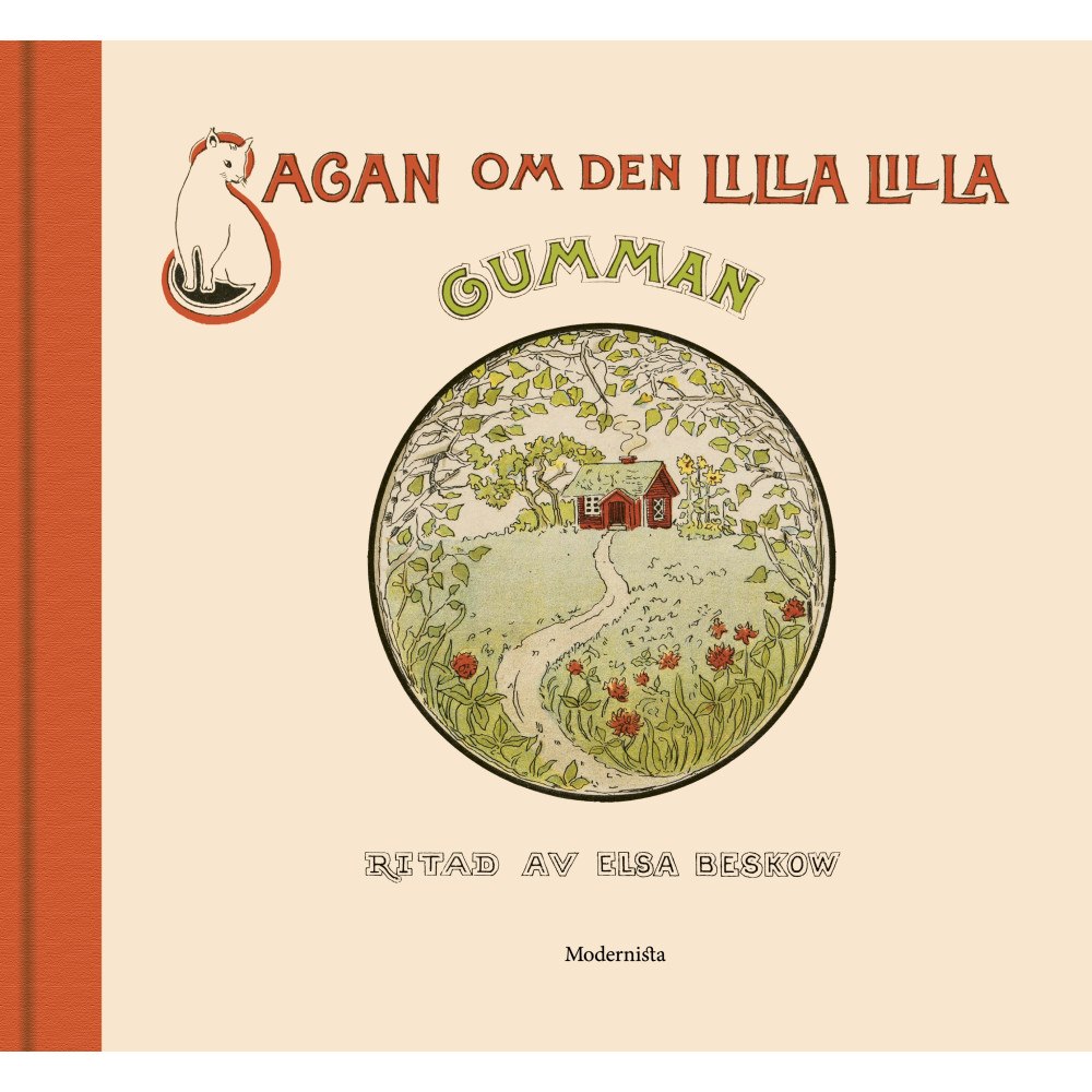 Elsa Beskow Sagan om den lilla lilla gumman (bok, kartonnage)
