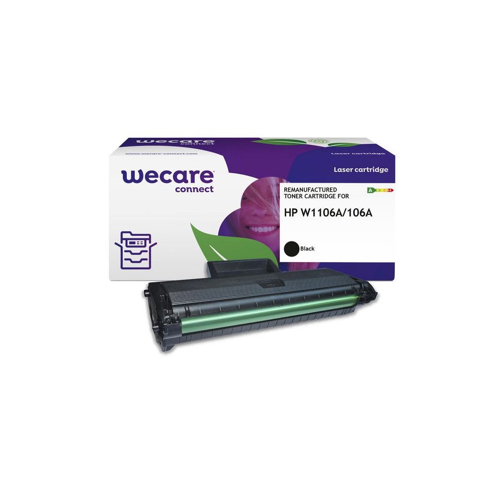 Wecare Toner WECARE HP W1106A 106A 1K svart