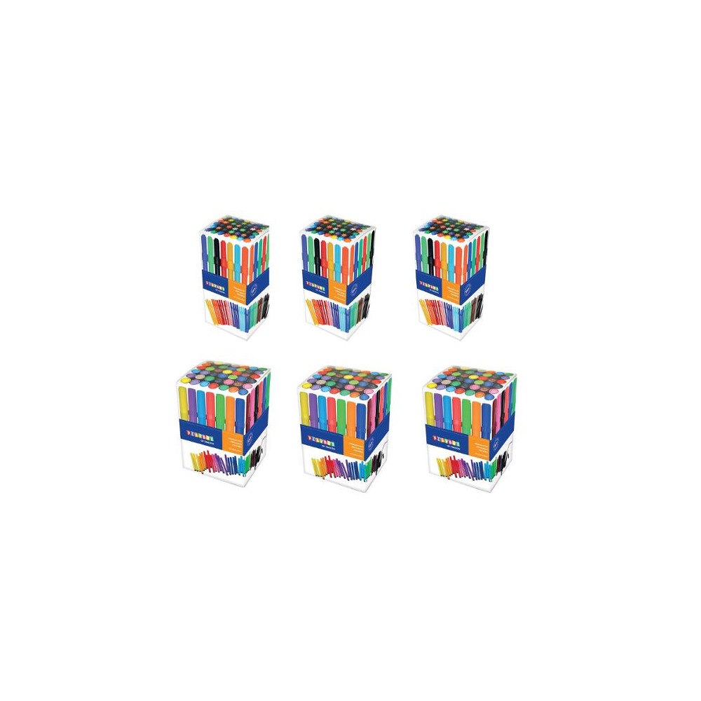 Playbox Fiberpenna storpack Fine Broad 252/fp