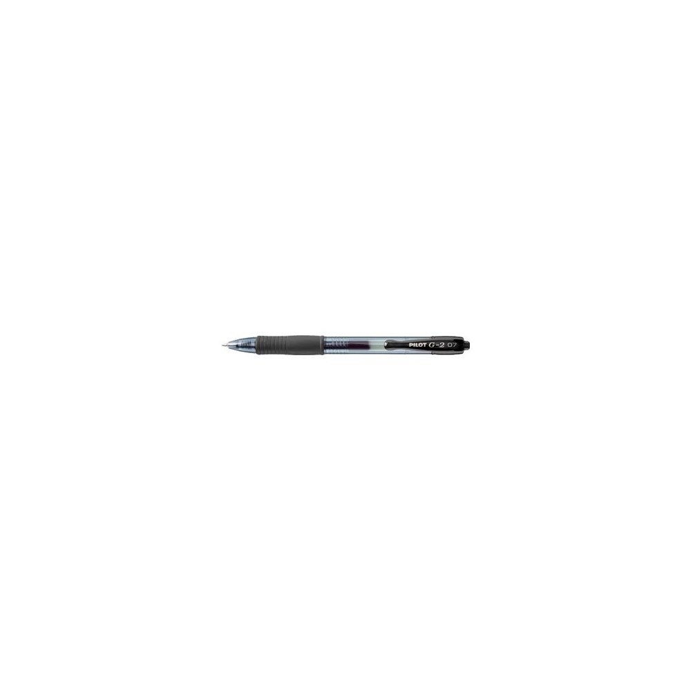 Pilot Pen Gelpen, Pilot G-2 Plus, 0,7 mm, medium, sort, pakke a 12 stk