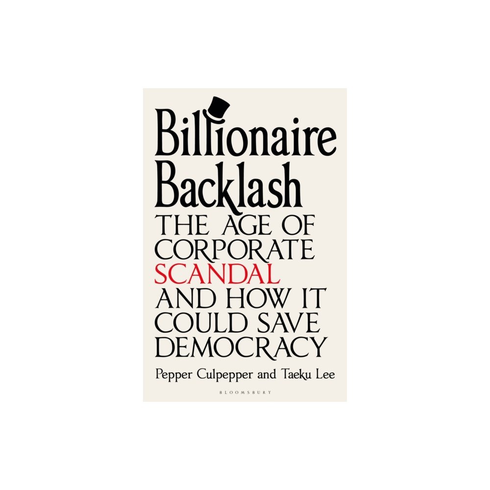 Bloomsbury Publishing PLC Billionaire Backlash (inbunden, eng)