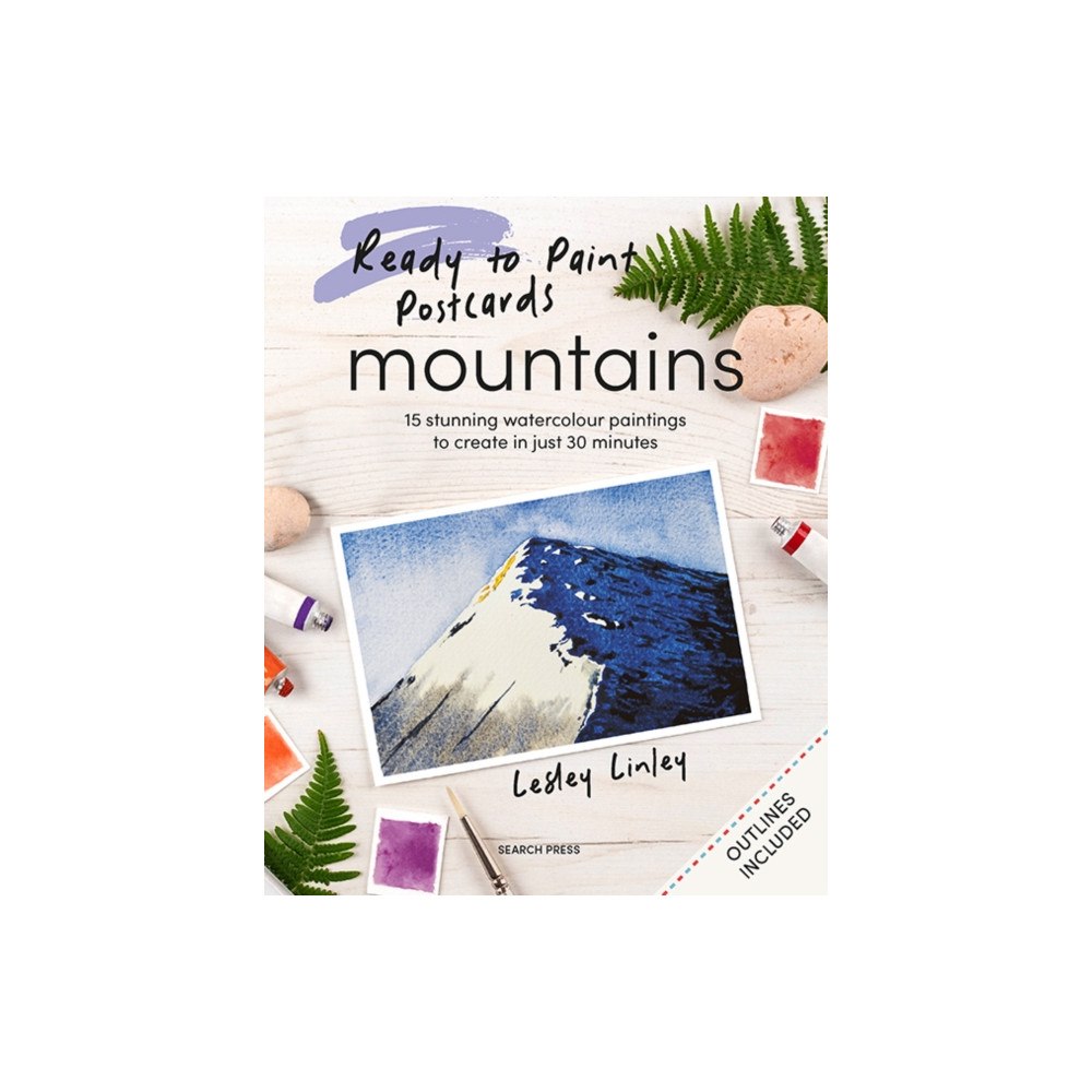 Search Press Ltd Ready to Paint Postcards: Mountains (häftad, eng)