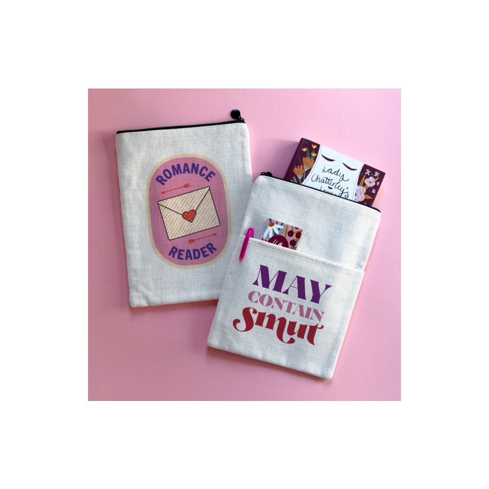 BOOKISHLY Romance Reader Book Sleeve