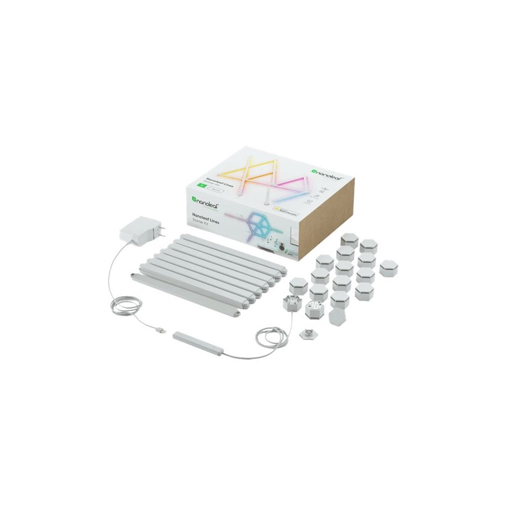 Nanoleaf Nanoleaf Lines Starter Kit - ljuslist - LED - 16 miljoner färger