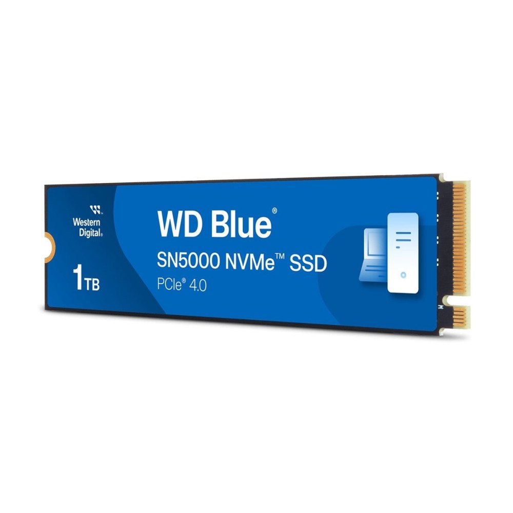 Western Digital WD Blue SN5000 WDS100T4B0E-00CNZ0 - SSD - 1 TB - PCIe 4.0 x4 (NVMe)