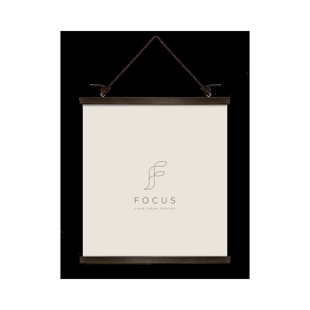 FOCUS Focus Poster Hanger Magnetic Walnut 41cm