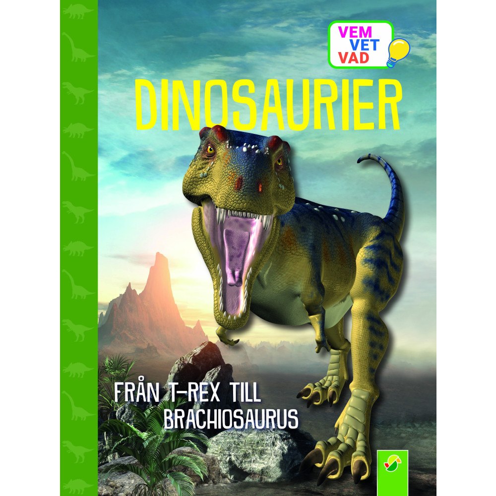 Stevali Dinosaurier : från T.Rex till Brachiosaurus (inbunden)