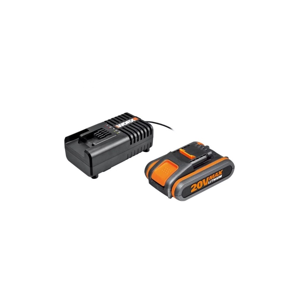 Worx WORX WA3601, Set med batteri och laddare, Litium-Ion (Li-Ion...