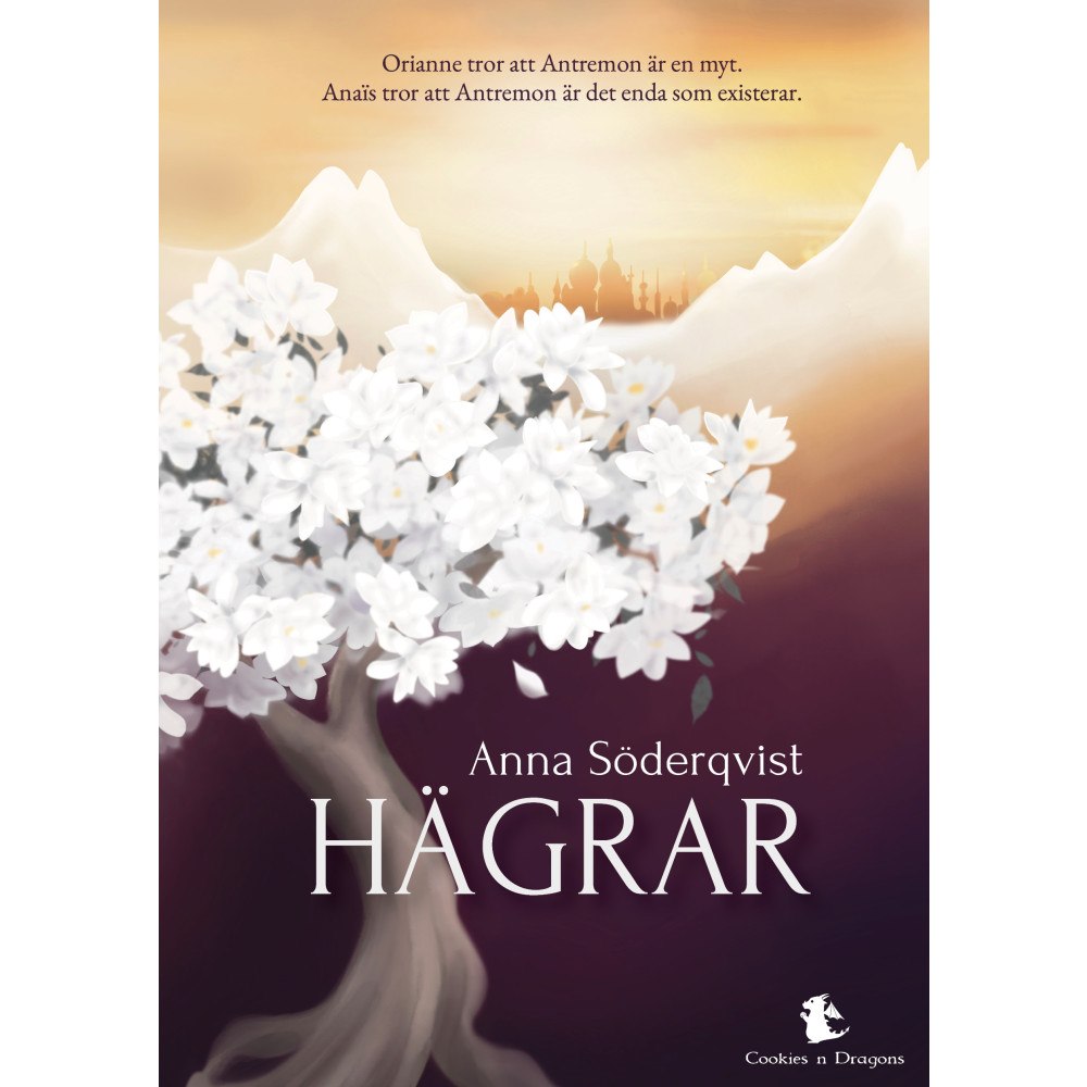 Anna Söderqvist Hägrar (bok, kartonnage)