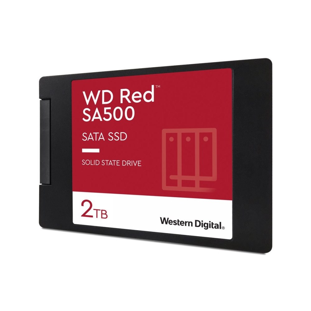 Western Digital WD Red SA500 WDS200T2R0A-68CKB0 - SSD - 2 TB - SATA 6Gb/s