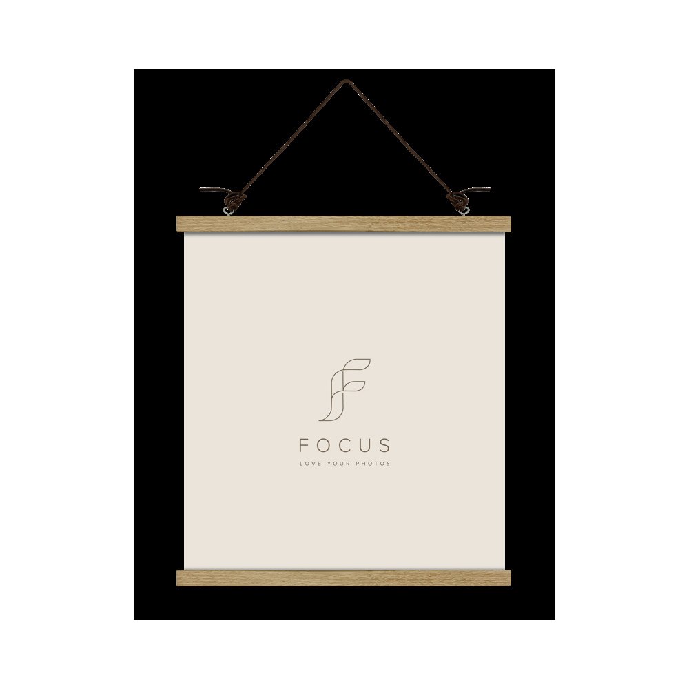 FOCUS Focus Poster Hanger Magnetic Oak 41cm