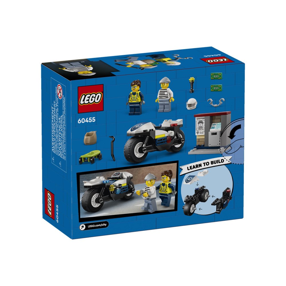 LEGO LEGO City - Police Motorcycle Chase - byggsats