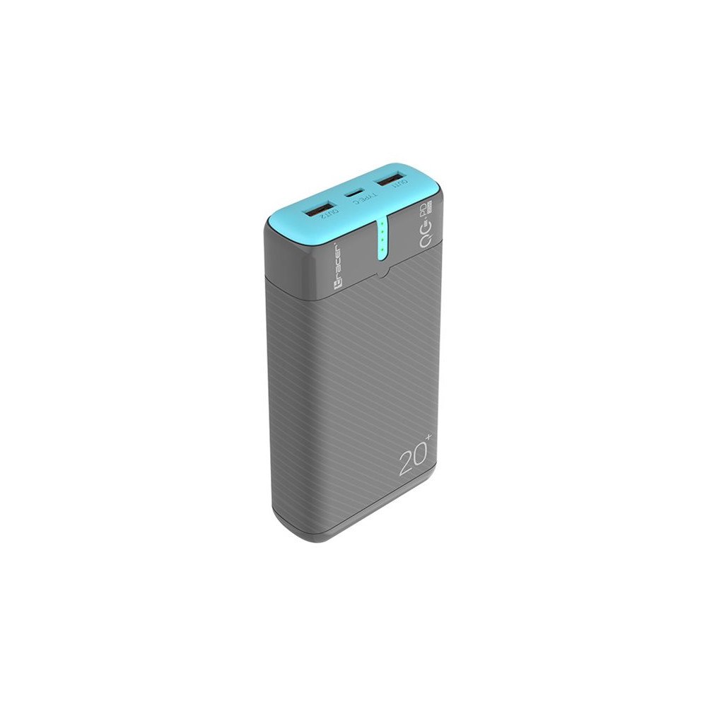 Tracer Tracer EnerGen power bank - 2 x USB, USB-C - 22.5 Watt