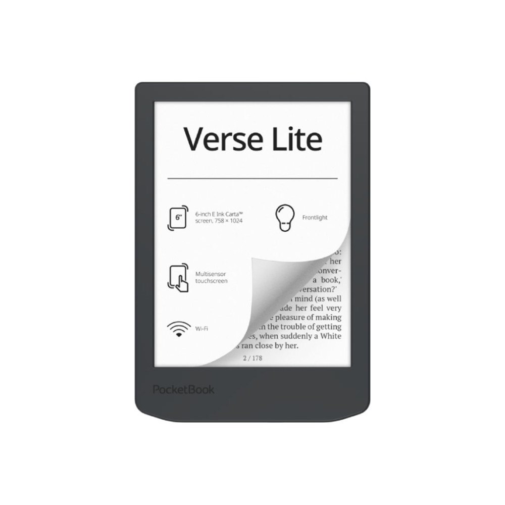 PocketBook PocketBook Verse Lite - eBook-läsare - Linux 3.10.65 - 8 GB - 6"