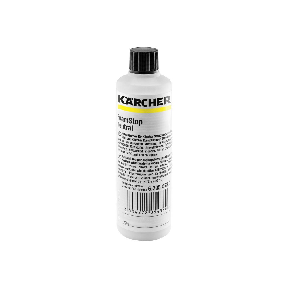Kärcher Kärcher FoamStop neutral skumdämpare - vätska - flaska - 125 ml - färsk