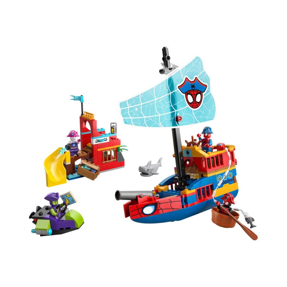 LEGO LEGO Marvel Spidey Amazing Friends 11208 - Team Spidey Pirate Ship - byggsats