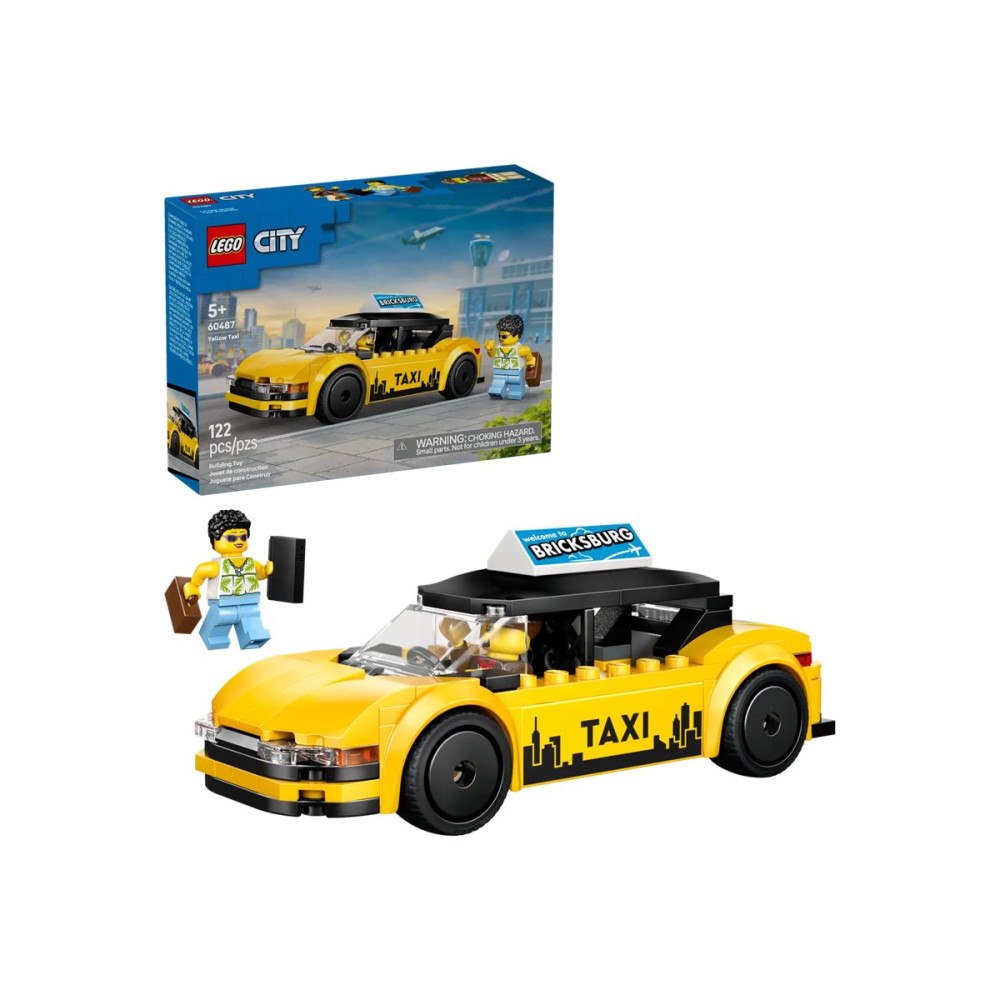 LEGO LEGO City 60487 - Yellow Taxi - byggsats