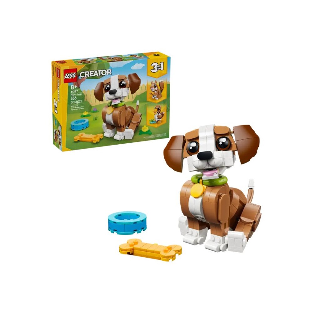 LEGO LEGO Creator 3in1 31382 - Cute Animals: Playful Puppy Dog - byggsats