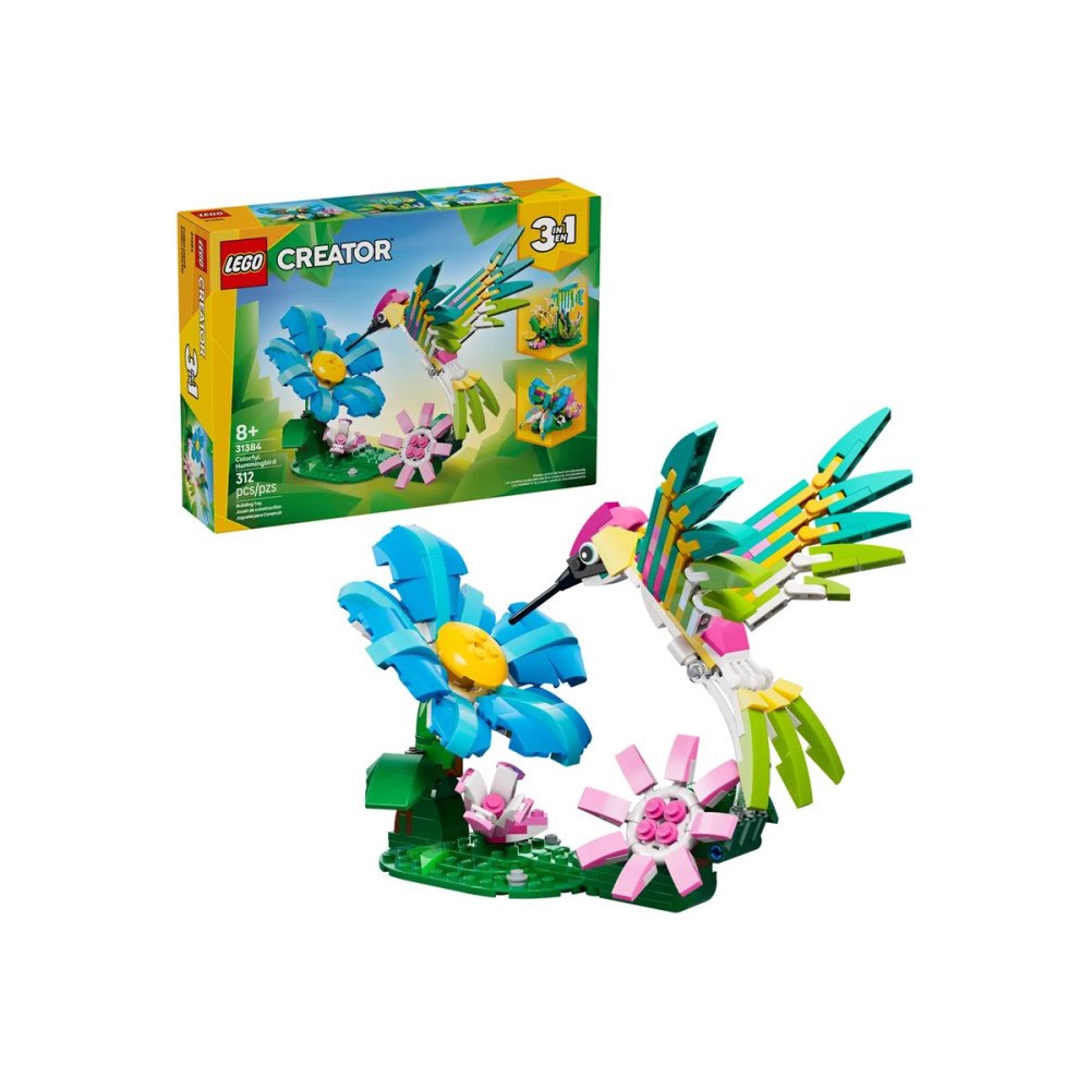 LEGO LEGO Creator 3in1 31384 - Wild Animals: Colorful Hummingbird - byggsats