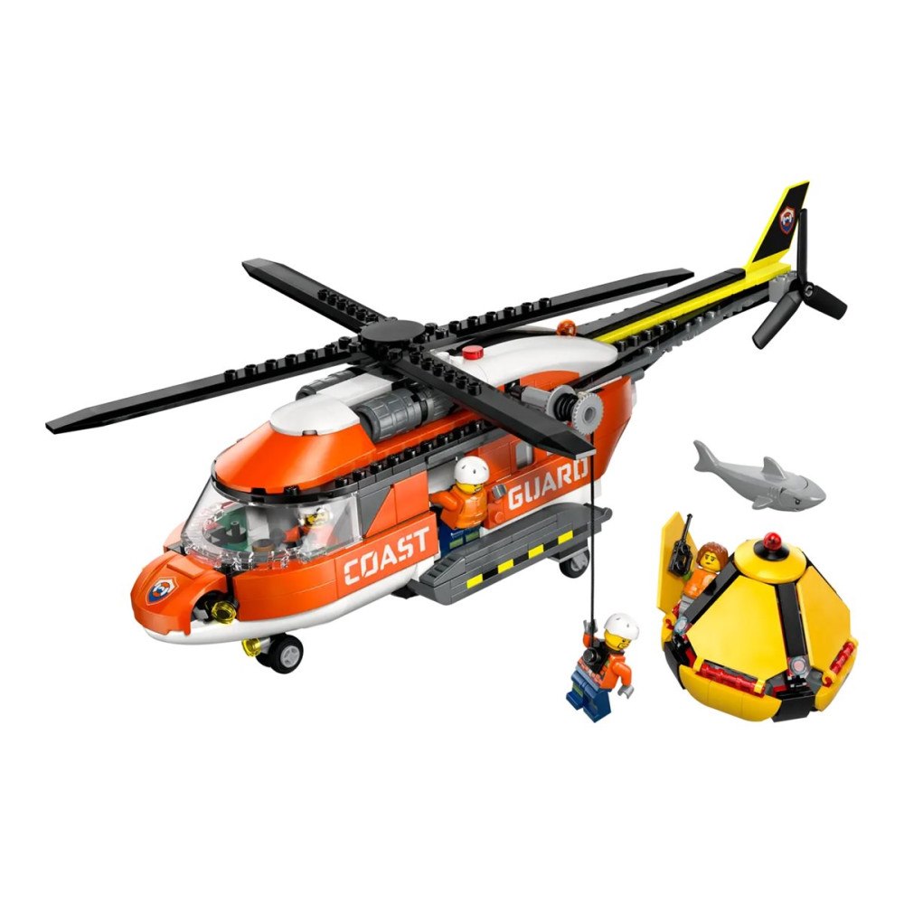 LEGO LEGO City 60503 - Coast Guard Helicopter - byggsats