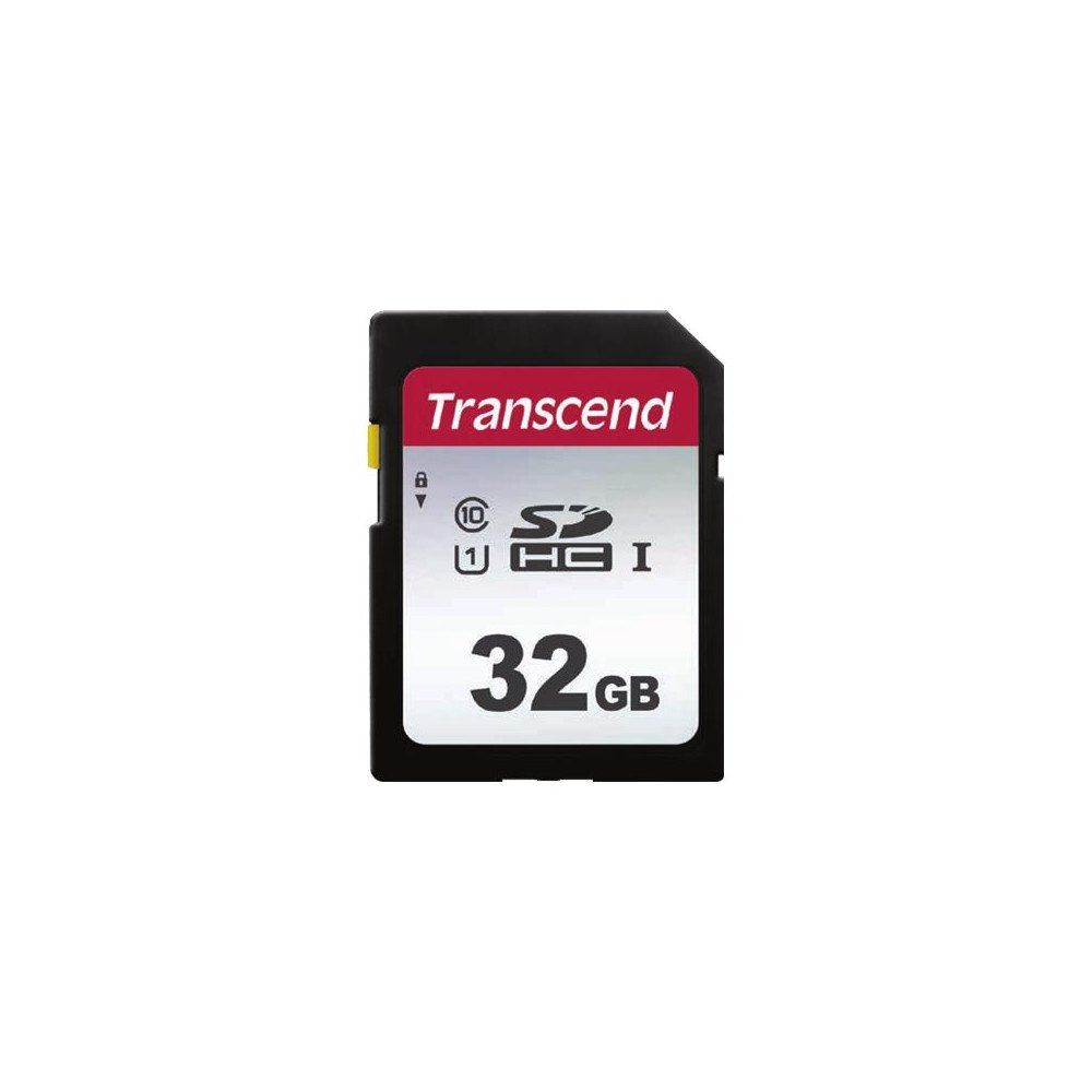 Transcend Information Transcend 300S - flash-minneskort - 32 GB - SDHC UHS-I