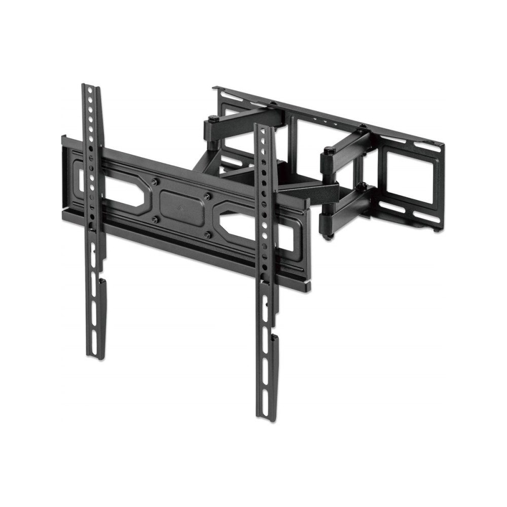 Manhattan Manhattan TV & Monitor Mount, Wall, Full Motion, 1 screen, Screen Sizes: 32-55", Black, VESA 100x100 to 400x400mm, Max 4...