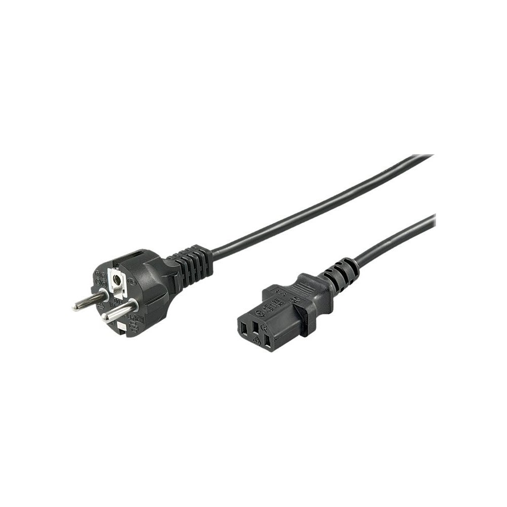 Goobay goobay - strömkabel - power IEC 60320 C13 till power CEE 7/7 - 3 m