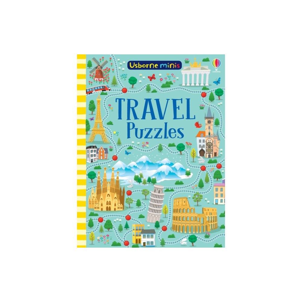 Usborne Publishing Ltd Travel Puzzles (häftad, eng)