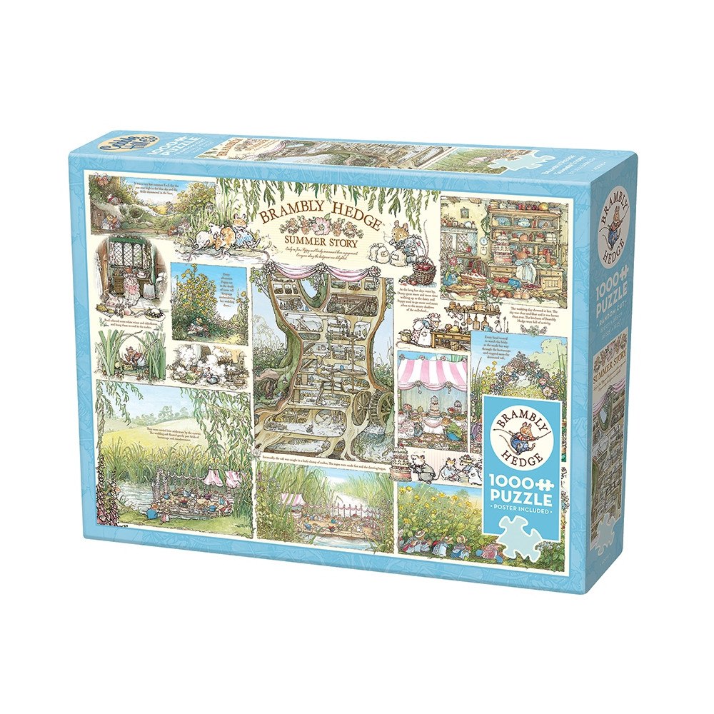 Cobble Hill Brambly Hedge Summer Story, Pussel, 1000 bitar, Cobble Hill