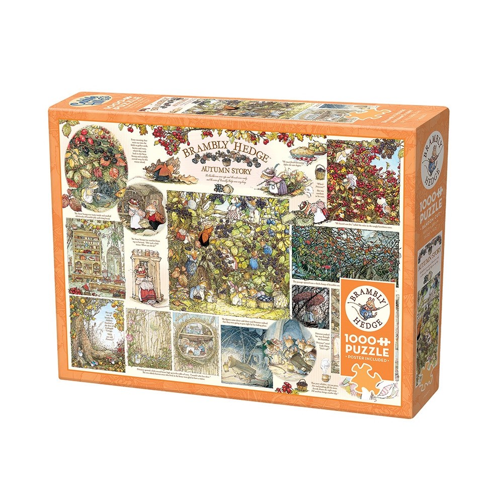 Cobble Hill Brambly Hedge Autumn Story, Pussel, 1000 bitar, Cobble Hill