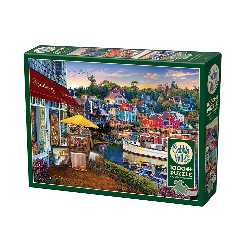 Cobble Hill Harbor Gallery, Pussel, 1000 bitar, Cobble Hill