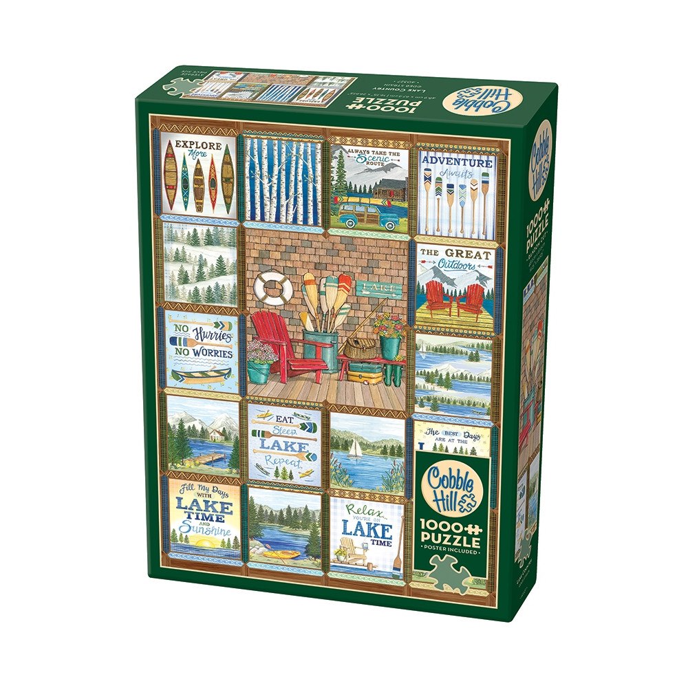 Cobble Hill Lake Country, Pussel, 1000 bitar, Cobble Hill